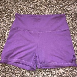 Balance Collection Purple Workout Spandex